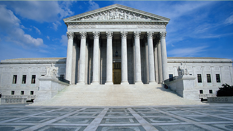 Exterior of the Supreme Court