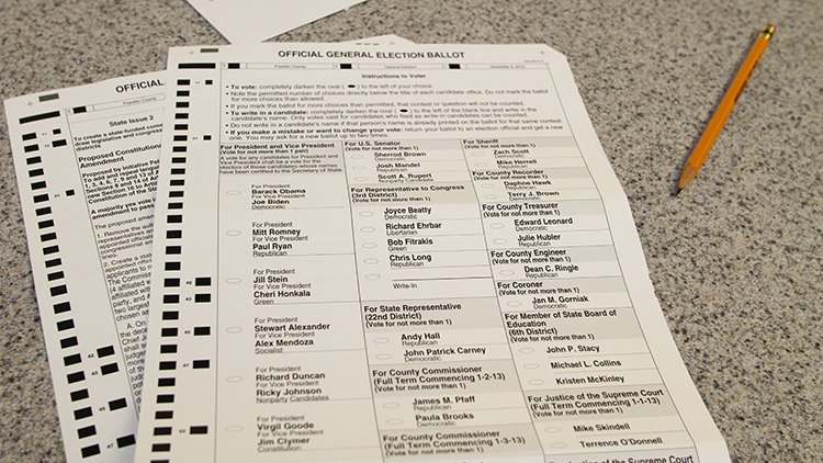 Absentee Election Ballot