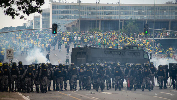 Brazilian Election Protest Becomes Chaotic Riot